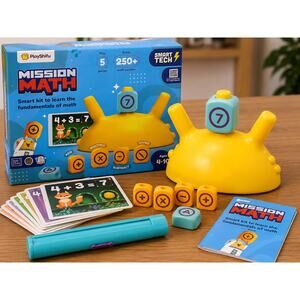 PlayShifu Mission Math Smart Learning Kit Ages 4-10 STEM Math Game